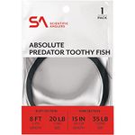 Scientific Anglers Absolute Predator Toothy Fish 35lb Leader
