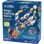 Thames & Kosmos Mega Cyborg Hand STEM Experiment Kit | Build Your Own Giant Hydraulic Amazing Gripping Capabilities Adjustable for Different Sizes Learn Pneumatic Systems