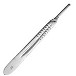 Stainless Steel Scalpel Handle for Surgical Blades (Imported) (Handle Size 4)