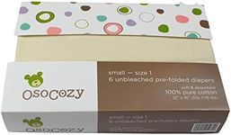 OsoCozy Prefolds Unbleached Cloth B