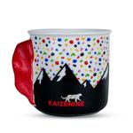 KAIZENINE Rock Climbing Mug Cup Bouldering Finger Strength Gift for Climber Bouldering Coffee Cup Present for Climber Climbing Hold Handmade Lead Climbing Mug Handle Won't Fall Off*