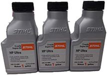 Stihl 3 Pack Synthetic Oil Mix 50:1 HP Ultra 2-Cycle 1 Bottle 2.6 oz = 1 Gal #G