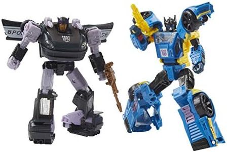 Transformers Hasbro Transformers - Generations - War For Cybertron: Galactic Odyssey - 5.5" Dominus Criminal Pursuit 2-Pack - Action Figure And Toys For Kids - Boys And Girls - F1144 - Ages 8+