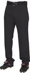 Rawlings Men's Bp31sr-b-89 Rawlings Men s Semi Relaxed Pants Medium Black, Black, M UK