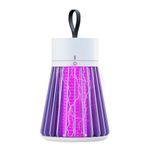 Eloxee Eco-Friendly LED Mosquito Killer Machine – USB-Powered Indoor Bug Zapper | Chemical-Free, Quiet Operation | Safe for Kids & Pets | Compact & Easy to Clean (MASHROOM Mosquito LAMP)