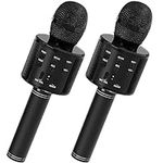 GIFTMIC 2 Pack Karaoke Microphone, 