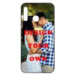 Naispanda Personalized Photo Picture Text Name Phone Case for Huawei P SMART 2019 - Soft TPU and Glass, Custom Design Your Own Phone Cover