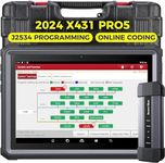 LAUNCH X431 PRO5 Scan Tool, J2534 Reprogramming Tool, ECU Online Coding, Topology Mapping, Upgraded of X431 V+, Bi-Directional Diagnostic Scanner, with SmartBox 3.0 CANFD & DOIP, 2 Years Update