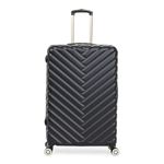 Kenneth Cole Reaction Women's Madison Square Hardside Chevron Expandable Luggage, Black, 2-Piece Set (20" & 28"), Kenneth Cole Reaction Women's Madison Square Hardside Chevron Expandable Luggage