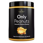 Protein Works - Peanut Butter , All Natural Nut Butter , No Added Sugar , Palm Oil Free , Vegan , Protein Rich Peanut Butter , Smooth , 990g