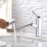 Vessel Sink With Chrome Faucets