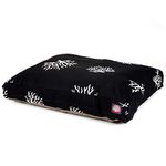 Majestic Pet Black Coral Medium Rectangle Indoor Outdoor Pet Dog Bed With Removable Washable Cover Products