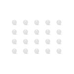 uxcell 3mm PP Solid Plastic Balls, Precision Bearing Ball 100pcs