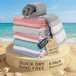 LANE LINEN Pool Towels, Turkish Bea