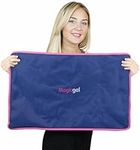 Extra Large Ice Pack for Back and Full Body | 23.5 in x 15 in | Use as Cold Compress for Pain Relief, Ice Blanket for Sleeping or Ice Pad for Physical Therapy. by Magic Gel (Reusable, XL)