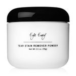 Eye Envy Tear Stain Remover Powder for Dogs and Cats|100% Natural, Safe|Apply Around Eyes|Absorbs and Repels Tears|Keeps Area Dry|Treats The Cause of Staining (4oz)