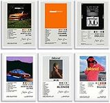 FAXIULANS Frank Ocean Poster A Set of 6 Canvas Posters Canvas Print Wall Art Signed Limited Posters Album Cover Poster Family Decorative Painting Wall Art Canvas Posters Hanging Poster Gifts