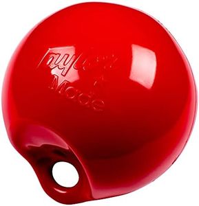 Taylor Made Buoy for Personal Watercrafts, Hook Under Quick Attachment, Flexible Shape, Inflation Valve, Suction Cup, Securing Line Included, for Use at Low Speed or Docking, Rocket Red – 2020108682