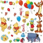 RoomMates RMK1498SCS Pooh and Friends Peel and Stick Wall Decal