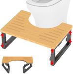 Bamboo Toilet Stool, Poop Stool Fol
