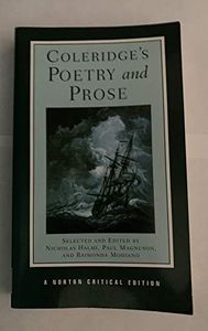 Coleridge's Poetry and Prose: Authoritative Texts Criticism: 0