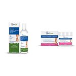 Dr Foot Natural Foot Sanitizer & Shoe Deodorant Spray – 100ml & Dr Foot Foot Repair Cream - 100 gm