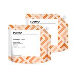 Amazon Brand - Solimo Handwash Liquid Refill, Orange Ginger - 1500 ml X 2