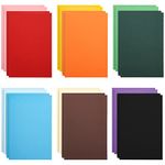 Okllen 24 Pack A5 Colored Journal Notebooks, Bulk Lined Travel Journal Set Kraft Cover Notebook for Kids, Travelers, Office, School, 5.5" X 8.2", 60 Pages,12 Colors