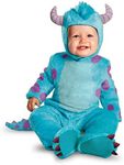 Disney Baby-BoysDisney Pixar Monsters University Sulley Classic Infant Costume, Blue/Purple, 6-12 Months