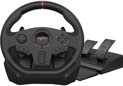 PXN PC Racing Wheel Steering Wheel V900 Driving Simulator 270°/900° Rotation christmas gift Gaming Steering Wheel with Pedals for PC,PS4,PS3,Xbox Series X|S, Xbox One