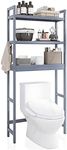 SMIBUY Bathroom Storage Shelf, Bamb