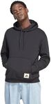 adidas Men's Lounge Fleece Hoodie, Black, X-Large