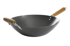 Carbon Steel Flat Bottom Wok