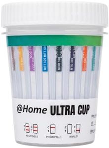 QuikTox @Home Ultra Cup Multi-Drug Screen Test, 10 Panel, 1 Pack