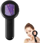 Handheld Dermatoscope, 100X Magnification Skin & Scalp Analyzer, 16MP Camera for Hair Follicle Observation & Blackhead Inspecting, Digital Microscope with 2" Screen