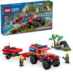 LEGO City 4x4 Fire Truck with Rescu