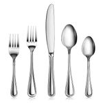 New Star 58871 Slimline 60-Piece Stainless Steel Flatware Set