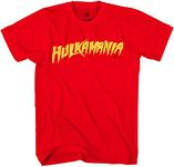 WWE Superstar Hulk Hogan Shirt - Hulkamania Hollywood Hogan - World Wrestling Champion T-Shirt (Red Hulkamania, Medium), Red Hulkamania, Medium