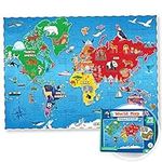 World Map Puzzle for Kids - 75 Piec