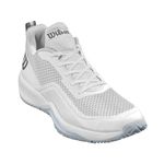 WILSON Women's Tennis Shoe Sneaker, White/Pearl Blue/Monument, 9