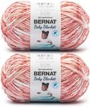 Bernat Baby Blanket Petal Pink Yarn