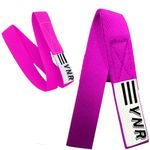 YNR Premium Gymnastic Bar Loops Straps, hand grip, palm protection, guards (27CM, Pink)