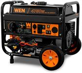 WEN DF475T 4750-Watt 120V/240V Dual Fuel Portable Generator with Wheel Kit and Electric Start - CARB Compliant