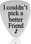 I Couldn't Pick A Better Friend Musical Guitar Pick Jewelry Best Friends Friendship Gift