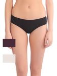 Triumph International Women's Cotton Brief (Pack of 3) (M0001535IBlackNeutralBeigeDeepBurgundyXL_Black Neutral Beige Deep Burgundy_XL)