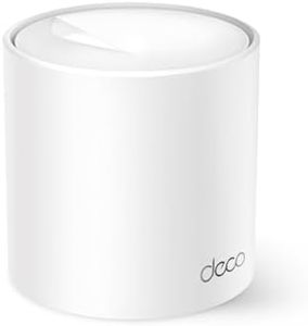 TP-Link Deco X10(3-Pack) Ax1500Mbps Whole Home Mesh WiFi 6 System, AI-Driven, Coverage Up to 5600Ft², WiFi Dual_Band Router, Extender Booster, Gaming & 4K, Easy Setup, Alexa & Google Home Compatible