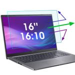 2 Pack 16 Inch Anti Blue Light Screen Protector for Lenovo/Dell/HP/ASUS/LG, Reduce Eye Strain Anti Glare Blue Light Blocking Screen Protector for 16’’ with 1920x1200 Resolution Laptop