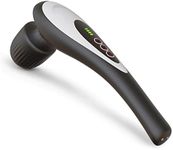 Roysmart Personal Handheld Vibrating Massager-Cordless Electric Muscle Deep Tissue Massager for Neck Back Shoulder Foot, Portable Seven Wand Massager for Full Body (Black)