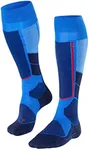 FALKE Men's Standard ST4 Wool M KH, Blue (Olympic 6940), 6.5-8.5