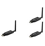 Extender HDMI Wireless Plug and Play 50M Wireless HDMI Transmitter and 2 Receiver 1080P HD 5G Wifi for Laptop to TV